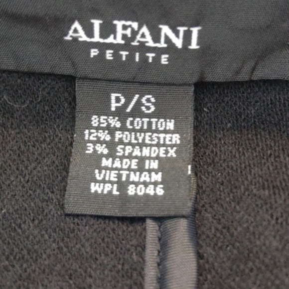 Alfani Petite open front blazer jacket sz Small Petite - Picture 6 of 6